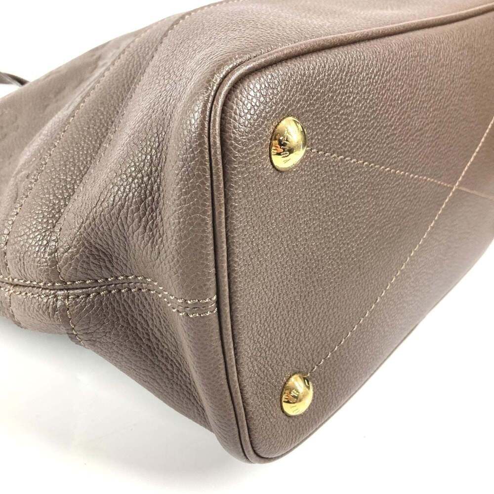 LOUIS VUITTON Authentic Brown Monogram Leather Shoulder Bag - Picture 7 of 16